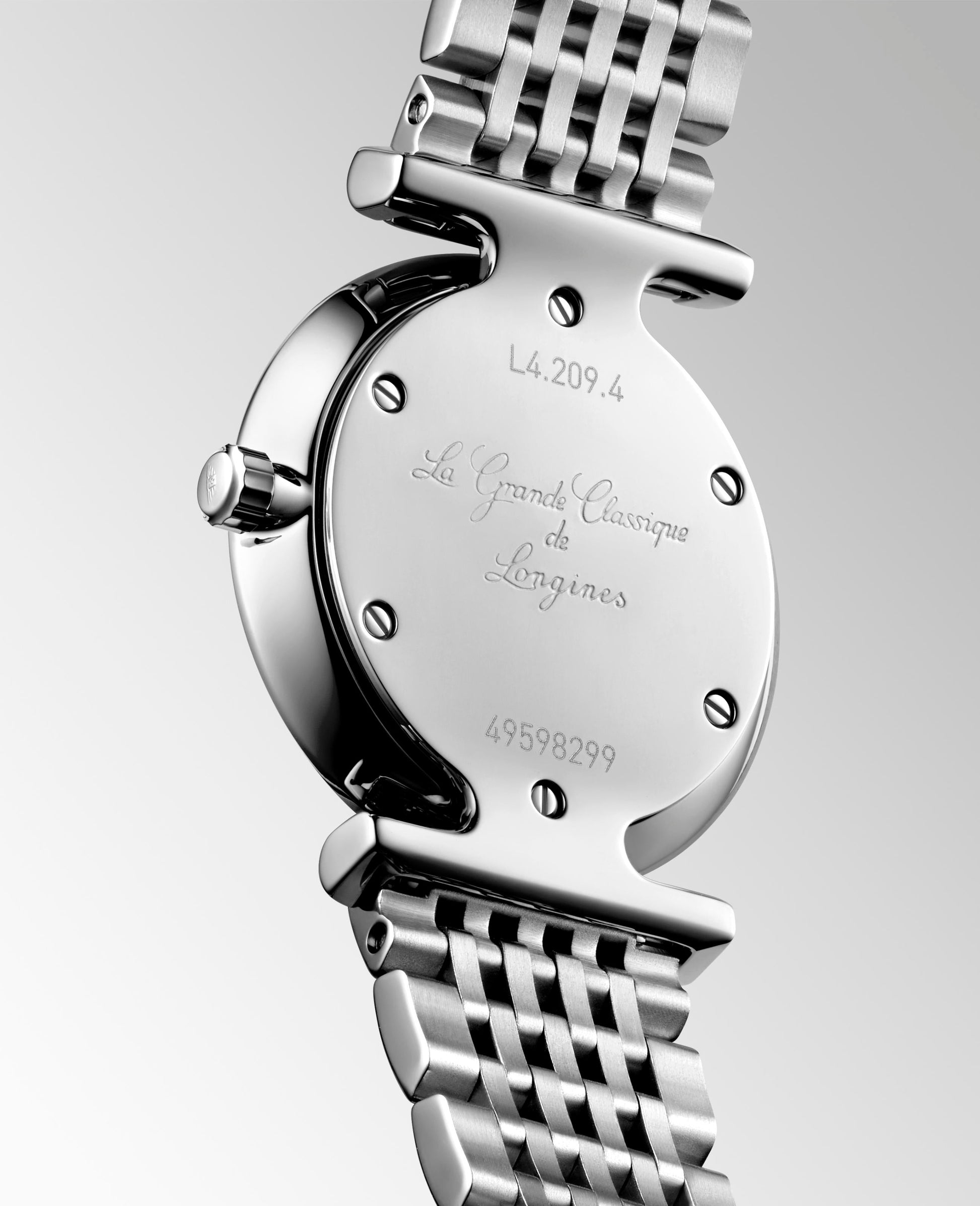  Shop Authentic Longines La Grande Classique Diamonds White Dial Silver Steel Strap Watch for Women - L4.209.4.87.6 - Luxxuri