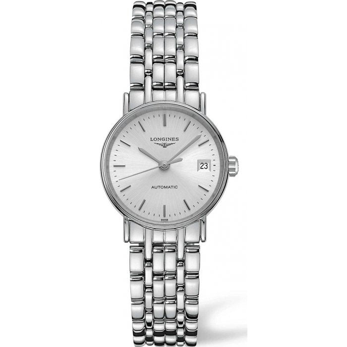  Shop Authentic Longines Presence 25.5mm Automatic Stainless Steel Watch for Women - L4.321.4.72.6 - Luxxuri
