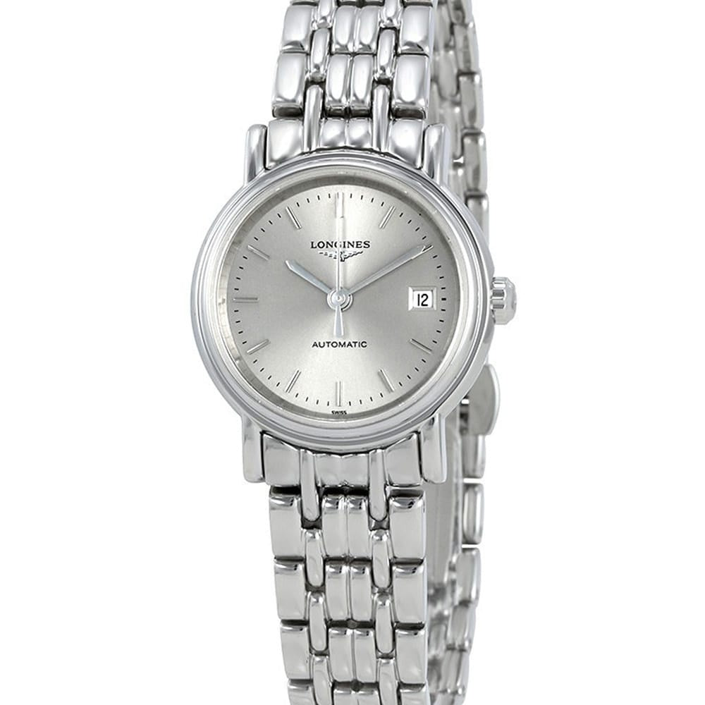  Shop Authentic Longines Presence 25.5mm Automatic Stainless Steel Watch for Women - L4.321.4.72.6 - Luxxuri