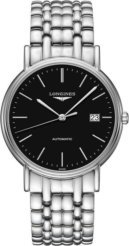  Shop Authentic Longines Presence 38.5mm Automatic Stainless Steel Watch for Men - L4.921.4.52.6 - Luxxuri