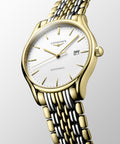  Shop Authentic Longines Lyre Quartz White Dial Gold Stainless Steel Watch for Women - L4.859.2.12.7 - Luxxuri