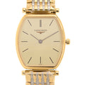  Shop Authentic Longines La Grande Classique Tonneau 22 Yellow Gold Watch for Women - L4.205.2.32.7 - Luxxuri