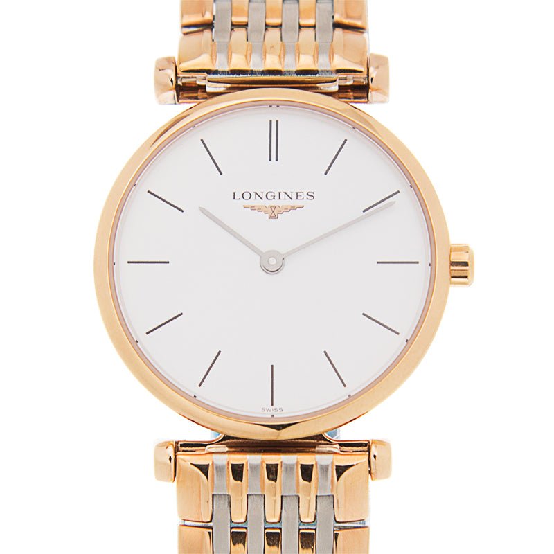  Shop Authentic Longines La Grande Classique De Longines White Dial Two Tone Steel Strap Watch for Women - L4.209.1.92.7 - Luxxuri