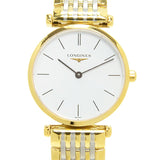  Shop Authentic Longines La Grande Classique White Dial Two Tone Mesh Bracelet Watch for Women - L4.209.2.12.7 - Luxxuri