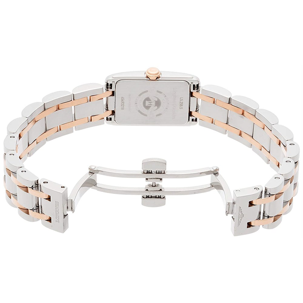  Shop Authentic Longines Dolcevita Mother of Pearl Diamond Dial Two Tone Steel Strap Watch for Women - L5.258.5.87.7 - Luxxuri