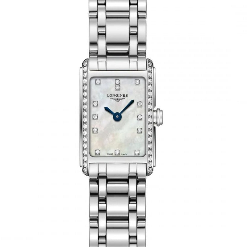  Shop Authentic Longines Dolcevita Diamonds Mother of Pearl Dial Silver Steel Strap Watch for Women - L5.258.0.87.6 - Luxxuri