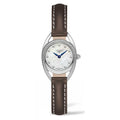  Shop Authentic Longines Equestrian Mother of Pearl Dial Brown Leather Strap Watch for Women - L6.136.0.87.2 - Luxxuri