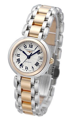  Shop Authentic Longines PrimaLuna Automatic 26.5mm Silver Dial Two Tone Steel Strap Watch for Women - L8.111.5.78.6 - Luxxuri