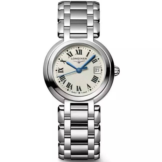  Shop Authentic Longines PrimaLuna White Dial Silver Steel Strap Watch for Women - L8.110.4.71.6 - Luxxuri