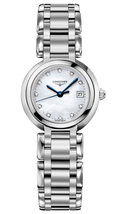  Shop Authentic Longines PrimaLuna Mother of Pearl Dial Silver Steel Strap Watch for Women - L8.110.4.87.6 - Luxxuri