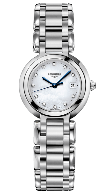  Shop Authentic Longines PrimaLuna Mother of Pearl Dial Silver Steel Strap Watch for Women - L8.110.4.87.6 - Luxxuri