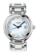  Shop Authentic Longines PrimaLuna Mother of Pearl Dial Silver Steel Strap Watch for Women - L8.110.4.87.6 - Luxxuri
