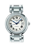  Shop Authentic Longines PrimaLuna 26.5mm Automatic Stainless Steel Watch for Women - L8.111.0.71.6 - Luxxuri