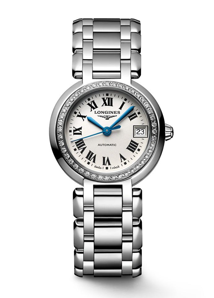  Shop Authentic Longines PrimaLuna 26.5mm Automatic Stainless Steel Watch for Women - L8.111.0.71.6 - Luxxuri
