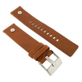  Shop Authentic Diesel Mini Daddy Silver Dial Brown Leather Strap Watch For Men - DZ7309 - Luxxuri