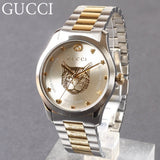  Shop Authentic Gucci G Timeless Silver Dial Two Tone Steel Strap Watch For Women - YA1264074 - Luxxuri