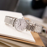  Shop Authentic Longines La Grande Classique De Longines Silver Dial Silver Mesh Bracelet Watch for Women - L4.209.4.72.6 - Luxxuri