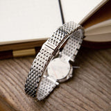  Shop Authentic Longines La Grande Classique De Longines Silver Dial Silver Mesh Bracelet Watch for Women - L4.209.4.72.6 - Luxxuri