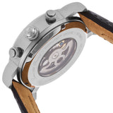  Shop Authentic Fossil Boyfriend Automatic Skeleton Silver Dial Brown Leather Strap Watch for Women - ME3109 - Luxxuri