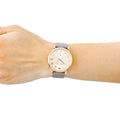 Shop Authentic Marc Jacobs Baker Rose Gold Dial Grey Leather Strap Watch for Women - MBM1400 - Luxxuri