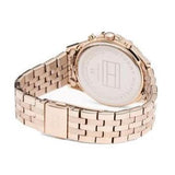  Shop Authentic Tommy Hilfiger Ari Diamonds Silver Dial Rose Gold Steel Strap Watch for Women - 1781978 - Luxxuri