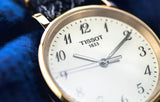  Shop Authentic Tissot T Classic Everytime Small White Dial Blue NATO Strap Watch For Women - T109.210.38.032.00 - Luxxuri