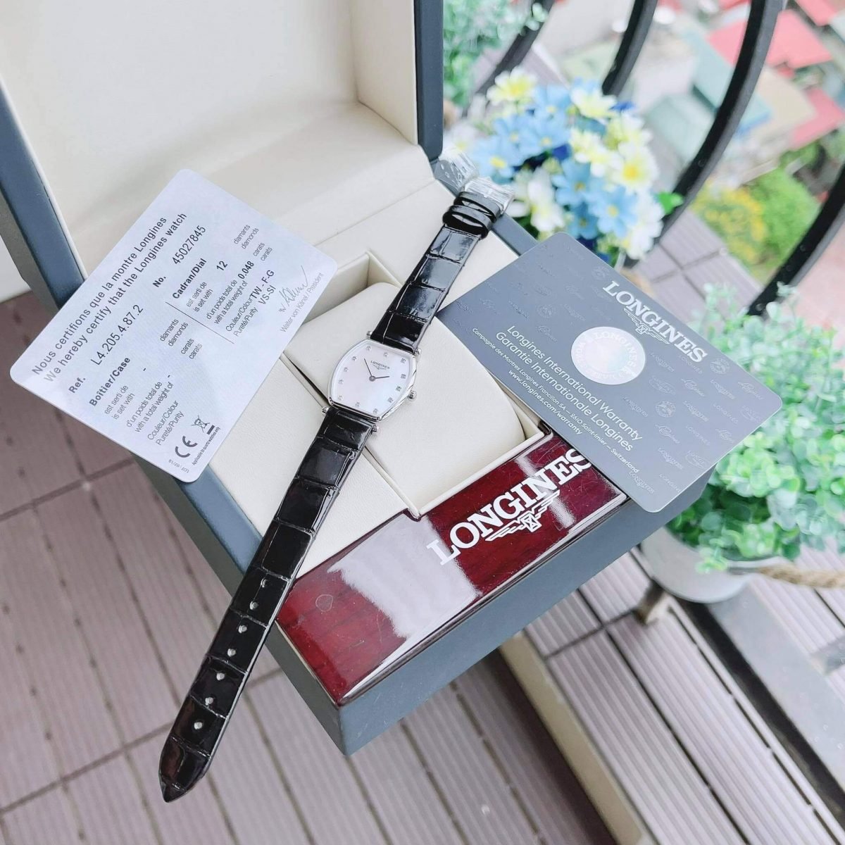  Shop Authentic Longines La Grande Classique de Longines Tonneau 22 Watch for Women - L4.205.4.87.2 - Luxxuri