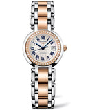  Shop Authentic Longines PrimaLuna Automatic Diamond 26.5mm Silver Dial Two Tone Steel Strap Watch for Women - L8.111.5.79.6 - Luxxuri