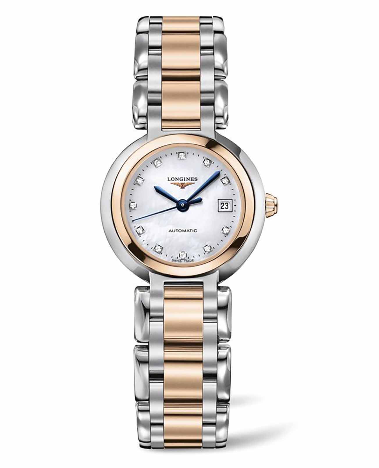  Shop Authentic Longines PrimaLuna Automatic 26.5mm Watch for Women - L8.111.5.87.6 - Luxxuri