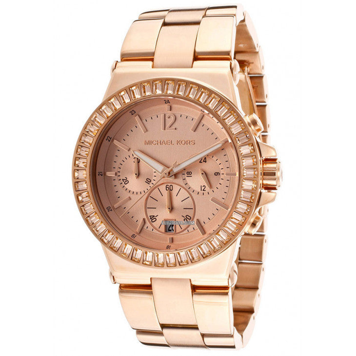  Shop Authentic Michael Kors Dylan Rose Gold Dial Rose Gold Steel Strap Watch for Women - MK5412 - Luxxuri