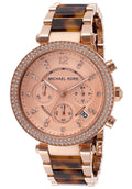  Shop Authentic Michael Kors Parker Rose Gold Dial Two Tone Steel Strap Watch for Women - MK5538 - Luxxuri