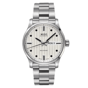  Shop Authentic Mido Multifort Automatic Silver Dial Silver Steel Strap Watch For Men - M005.430.11.031.80 - Luxxuri