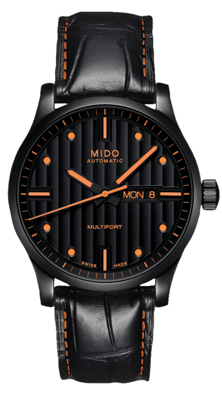  Shop Authentic Mido Multifort Automatic Special Edition Black Dial Black Leather Strap Watch For Men - M005.430.36.051.80 - Luxxuri