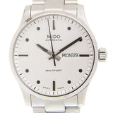  Shop Authentic Mido Multifort Automatic Silver Dial Silver Steel Strap Watch For Men - M005.430.11.031.80 - Luxxuri