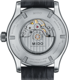  Shop Authentic Mido Multifort Automatic Silver Dial Black Leather Strap Watch For Men - M005.430.16.031.80 - Luxxuri