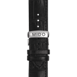  Shop Authentic Mido Multifort Automatic Silver Dial Black Leather Strap Watch For Men - M005.430.16.031.80 - Luxxuri