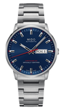  Shop Authentic Mido Commander II Automatic Chronometer Blue Dial Silver Steel Strap Watch For Men - M021.431.11.041.00 - Luxxuri