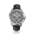  Shop Authentic Maserati Successo 44mm Grey Dial Black Leather Strap Watch For Men - R8871621006 - Luxxuri
