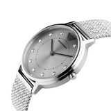  Shop Authentic Emporio Armani Kappa Silver Dial Silver Mesh Bracelet Watch For Women - AR11128 - Luxxuri