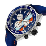  Shop Authentic Tag Heuer Formula 1 Gulf Edition Blue Dial Blue Leather Strap Watch for Men - CAZ101N.FC8243 - Luxxuri