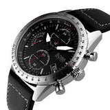  Shop Authentic Hugo Boss Pilot Edition Black Dial Black Leather Strap Watch for Men - 1513853 - Luxxuri