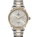 Tudor Style Automatic Silver Dial Two Tone Steel Strap Watch for Men - M12713-0003