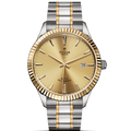 Tudor Style Automatic Gold Dial Two Tone Steel Strap Watch for Men - M12713-0001