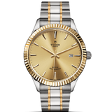  Shop Authentic Tudor Style Automatic Gold Dial Two Tone Steel Strap Watch for Men - M12713-0001 - Luxxuri