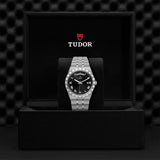  Shop Authentic Tudor Royal Automatic Black Dial Silver Steel Strap Watch for Men - M28600-0003 - Luxxuri