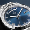 Shop Authentic Tudor Royal Automatic Blue Dial Silver Steel Strap Watch for Men - M28600-0005 - Luxxuri