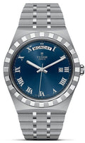  Shop Authentic Tudor Royal Automatic Blue Dial Silver Steel Strap Watch for Men - M28600-0005 - Luxxuri
