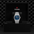  Shop Authentic Tudor Royal Automatic Diamonds Blue Dial Silver Steel Strap Watch for Men - M28600-0006 - Luxxuri