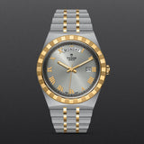  Shop Authentic Tudor Royal Automatic Silver Dial Two Tone Steel Strap Watch for Men - M28603-0001 - Luxxuri