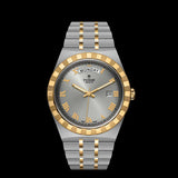  Shop Authentic Tudor Royal Automatic Silver Dial Two Tone Steel Strap Watch for Men - M28603-0001 - Luxxuri